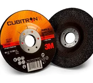 3M™ Cubitron™ II Disco da sbavo a centro depresso
