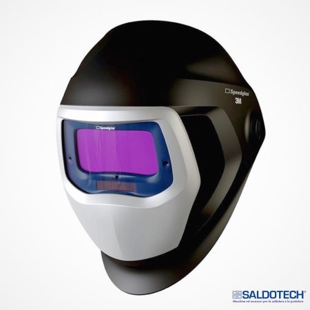 La maschera per saldatura 3M Speedglas 9100 X autoscurante protegge i lavoratori da radiazioni, calore e scintille, fornendo al contempo una visione precisa del lavoro.